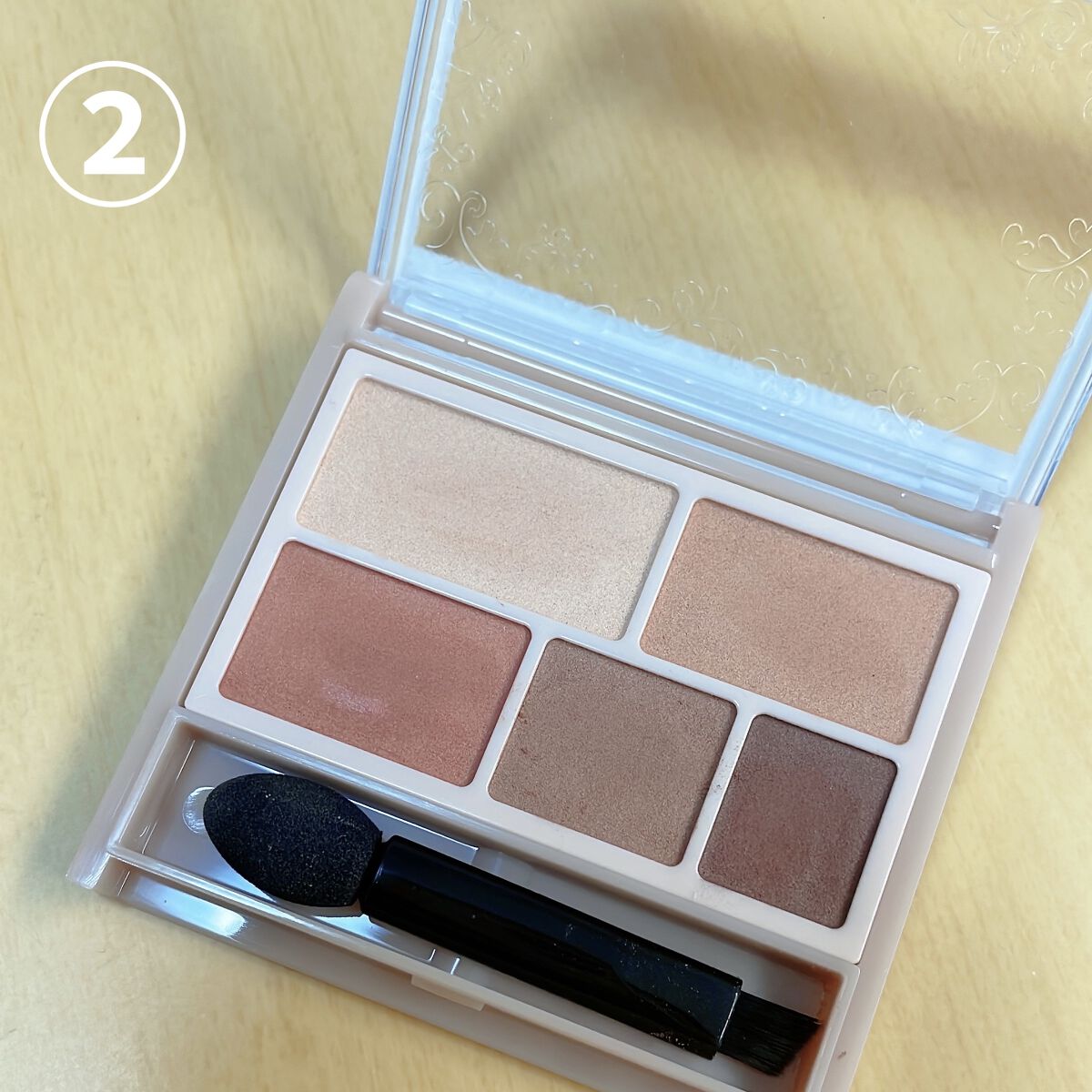 パーフェクトマルチアイズ/キャンメイク/アイシャドウパレットを使ったクチコミ（3枚目）