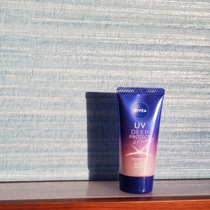 ニベアUV ディープ プロテクト&ケア トーンアップ エッセンス/ニベア/日焼け止めローションを使ったクチコミ(4枚目)