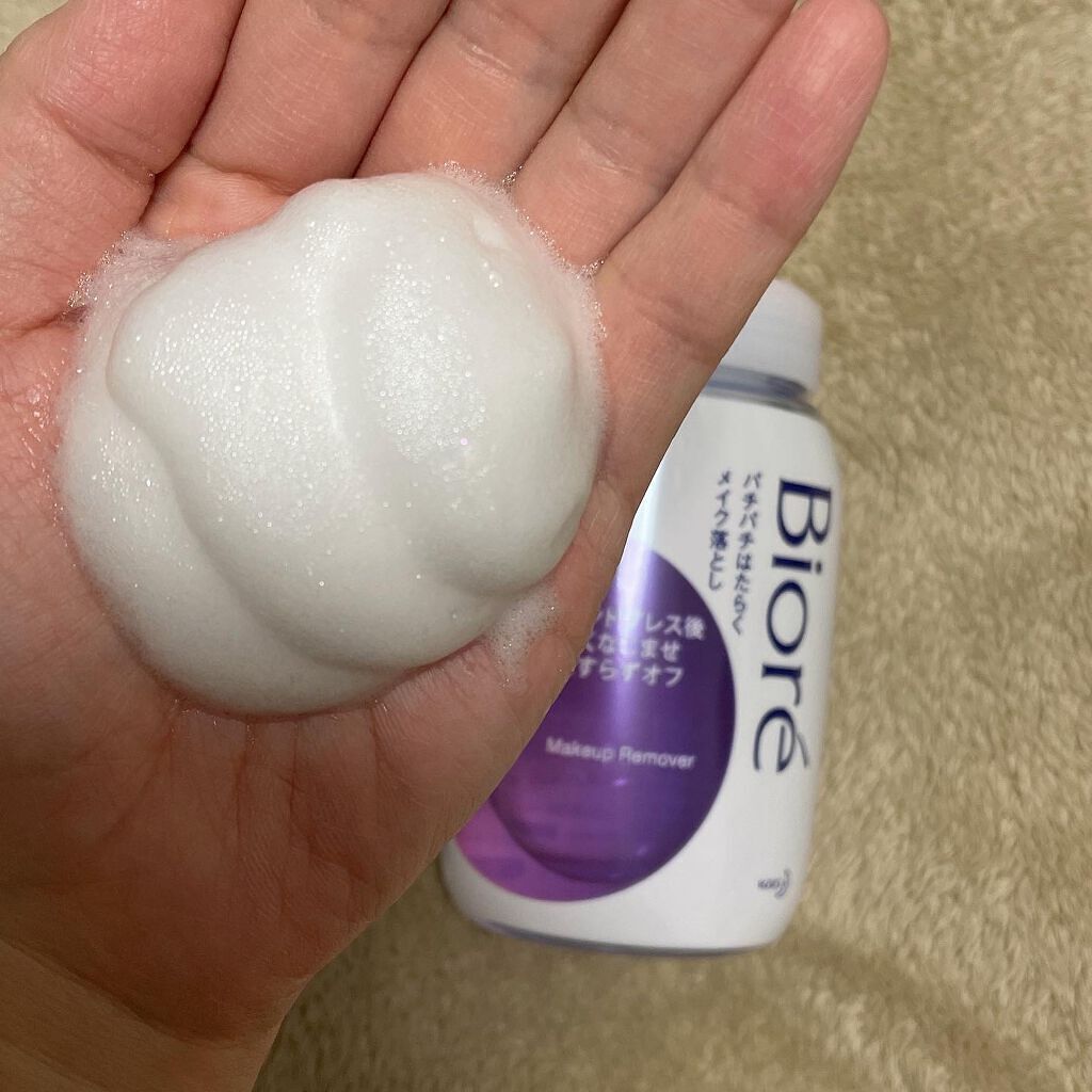 パチパチはたらくメイク落とし/ビオレ/クレンジングウォーターを使ったクチコミ（3枚目）