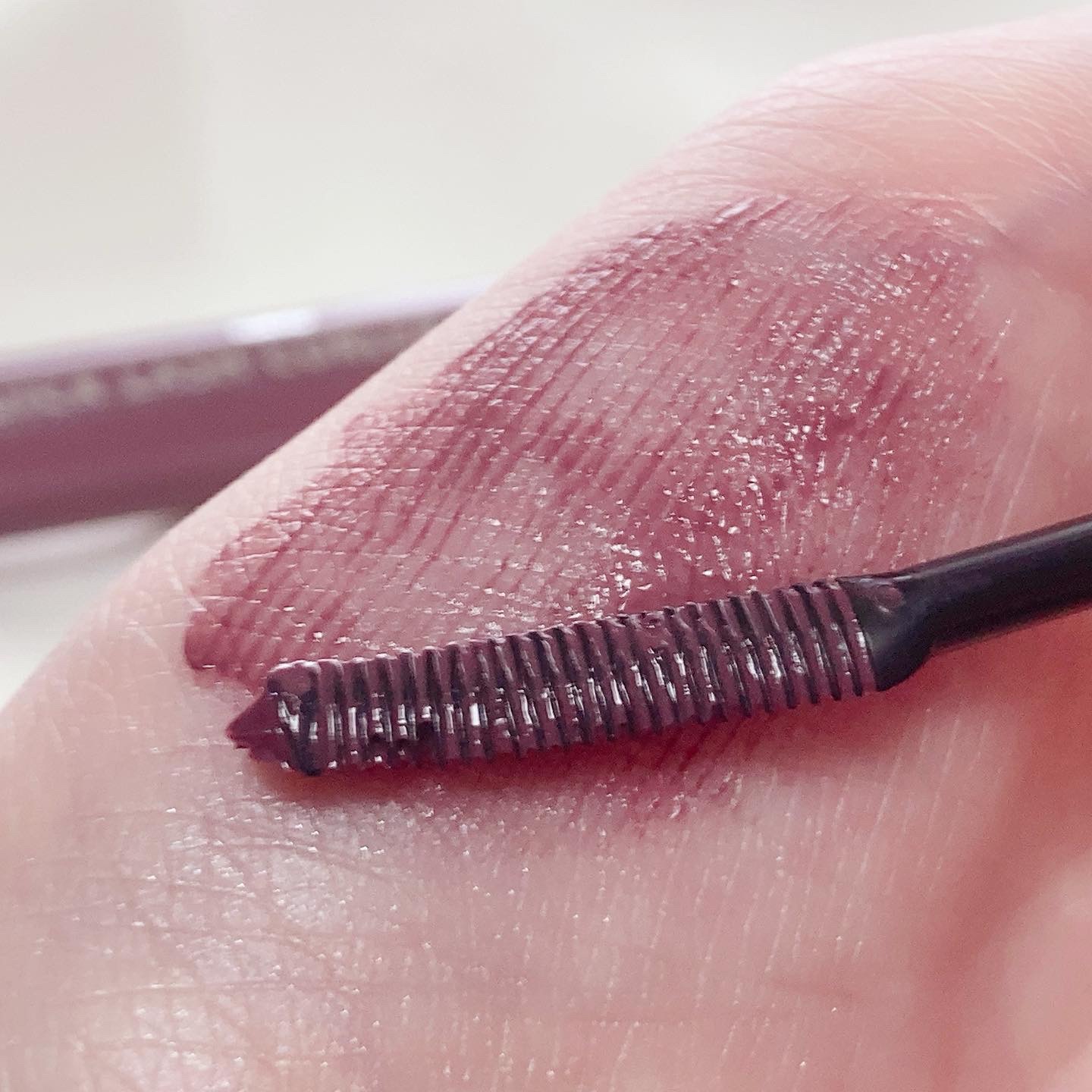 クイックラッシュカーラー LM リラモーヴ/キャンメイク/マスカラ下地を使ったクチコミ（2枚目）