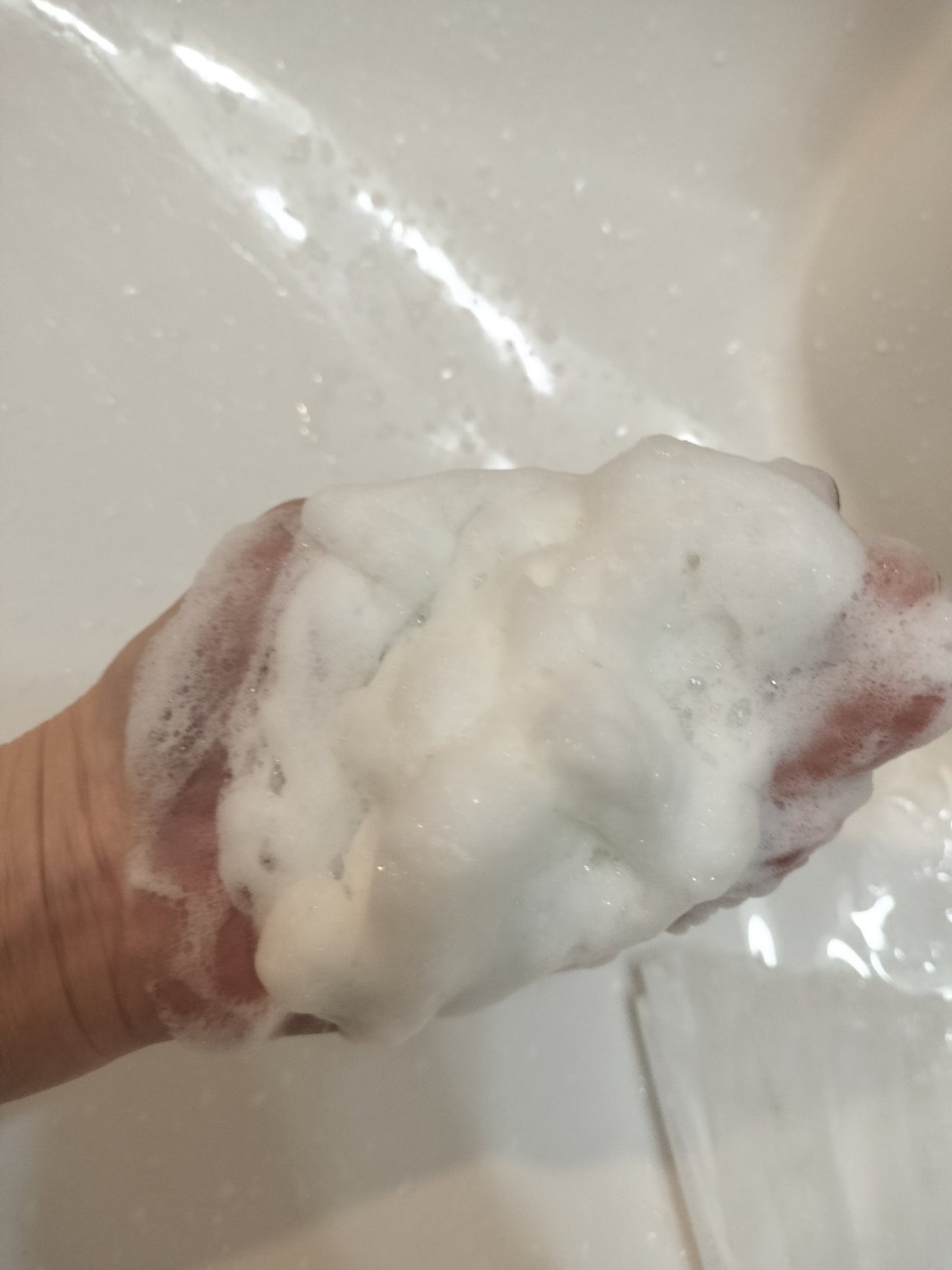 ソーダ洗顔料/manyo/洗顔フォームを使ったクチコミ(3枚目)