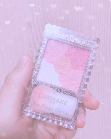 マットフルールチークス/キャンメイク/パウダーチークを使ったクチコミ(1枚目)