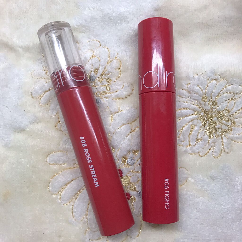 ジューシーラスティングティント/rom&nd/リップティントを使ったクチコミ(4枚目)