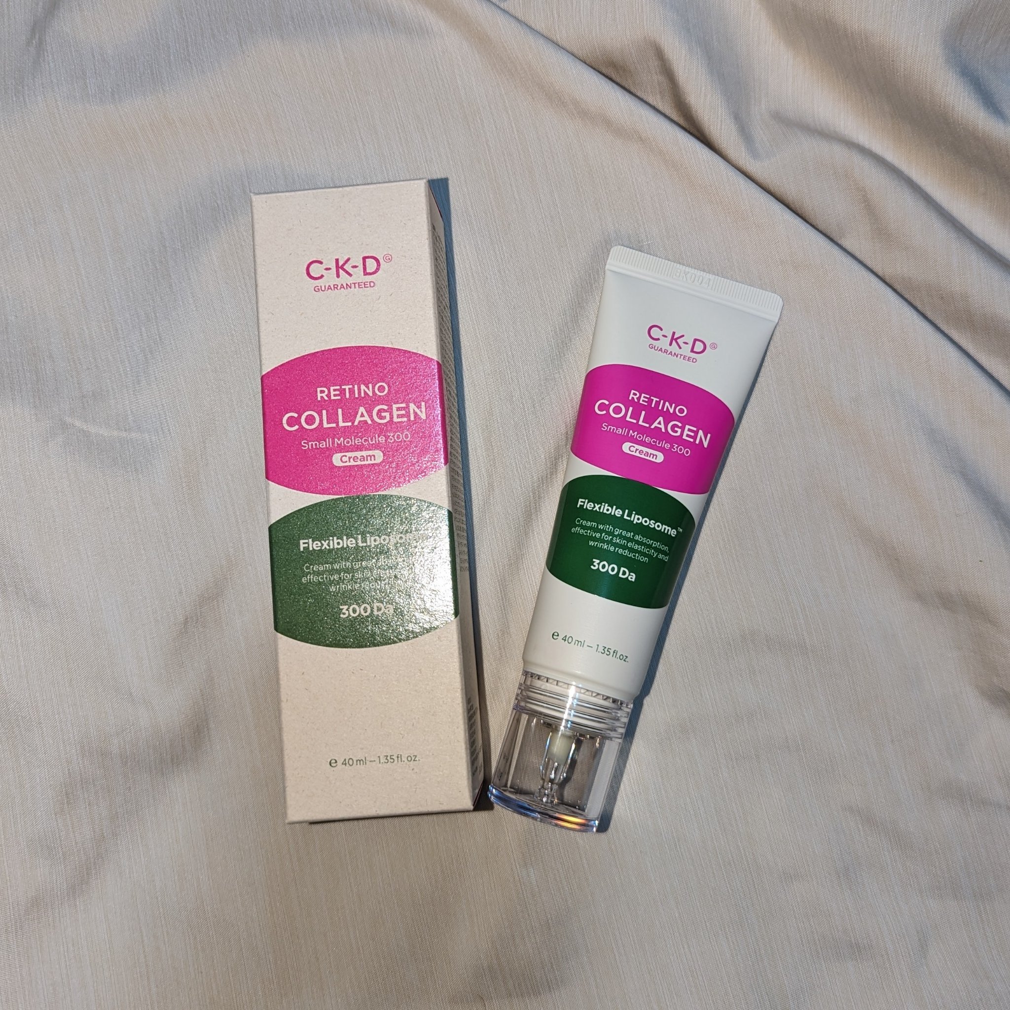 レチノコラーゲン低分子300クリーム/CKD/フェイスクリームを使ったクチコミ（1枚目）