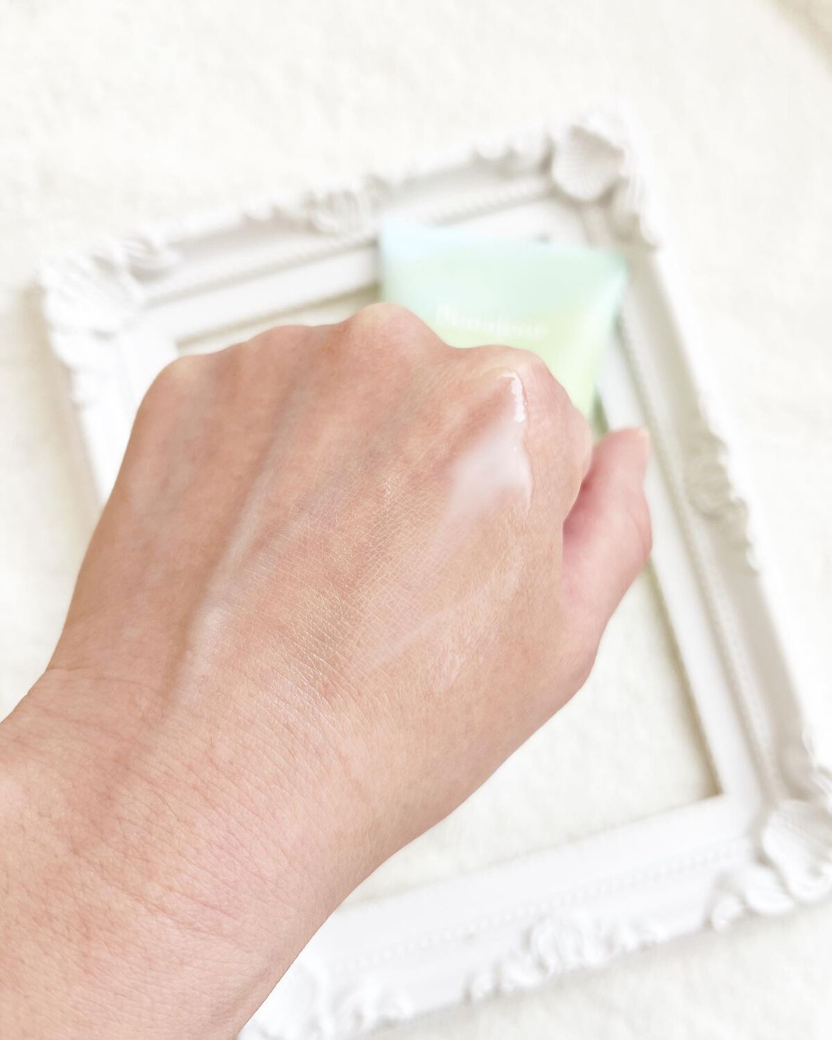 グリーンティーウォーターボム/Bonajour/フェイスクリームを使ったクチコミ（3枚目）