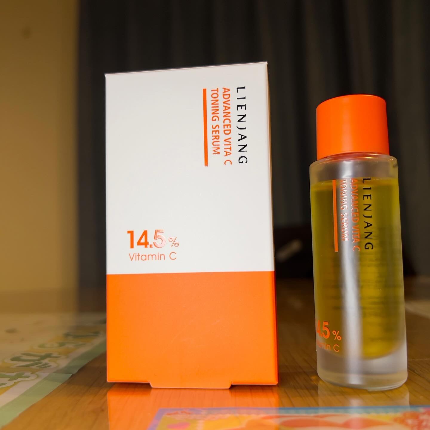 アドバンスド ビタC トーニング セラム14.5/リエンジャン/美容液を使ったクチコミ（1枚目）