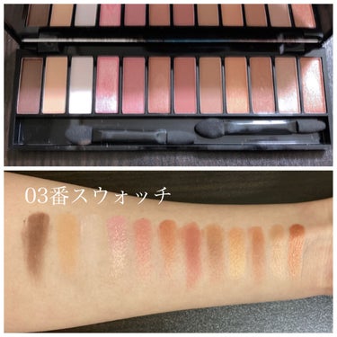 UR GLAM LUXE　12 COLORS EYESHADOW PALLET 03/U R GLAM/パウダーアイシャドウの画像