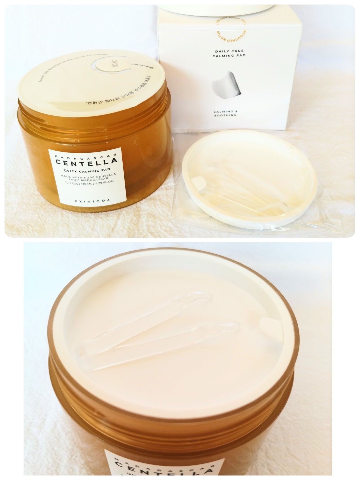 センテラ クイックカーミングパッド/SKIN1004/トナーパッドを使ったクチコミ(1枚目)