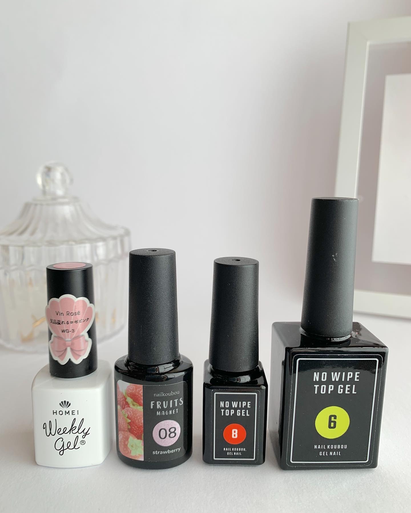 ウィークリージェル WG-3 Vin Rose’/HOMEI/ジェルネイルを使ったクチコミ（1枚目）