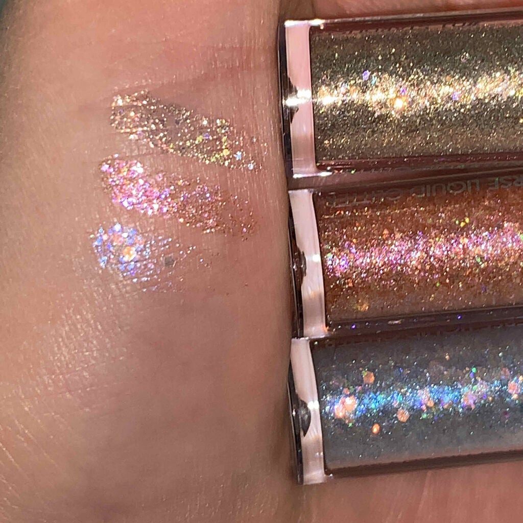 リキッド グリッター シャドウ/rom&nd/グリッターを使ったクチコミ(2枚目)