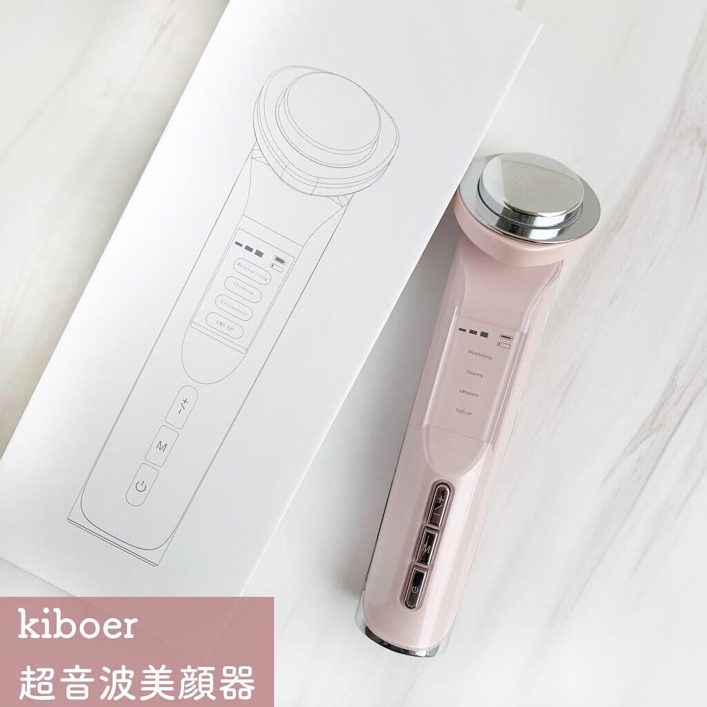 超音波美顔器/Kiboer/美顔器・マッサージを使ったクチコミ(1枚目)