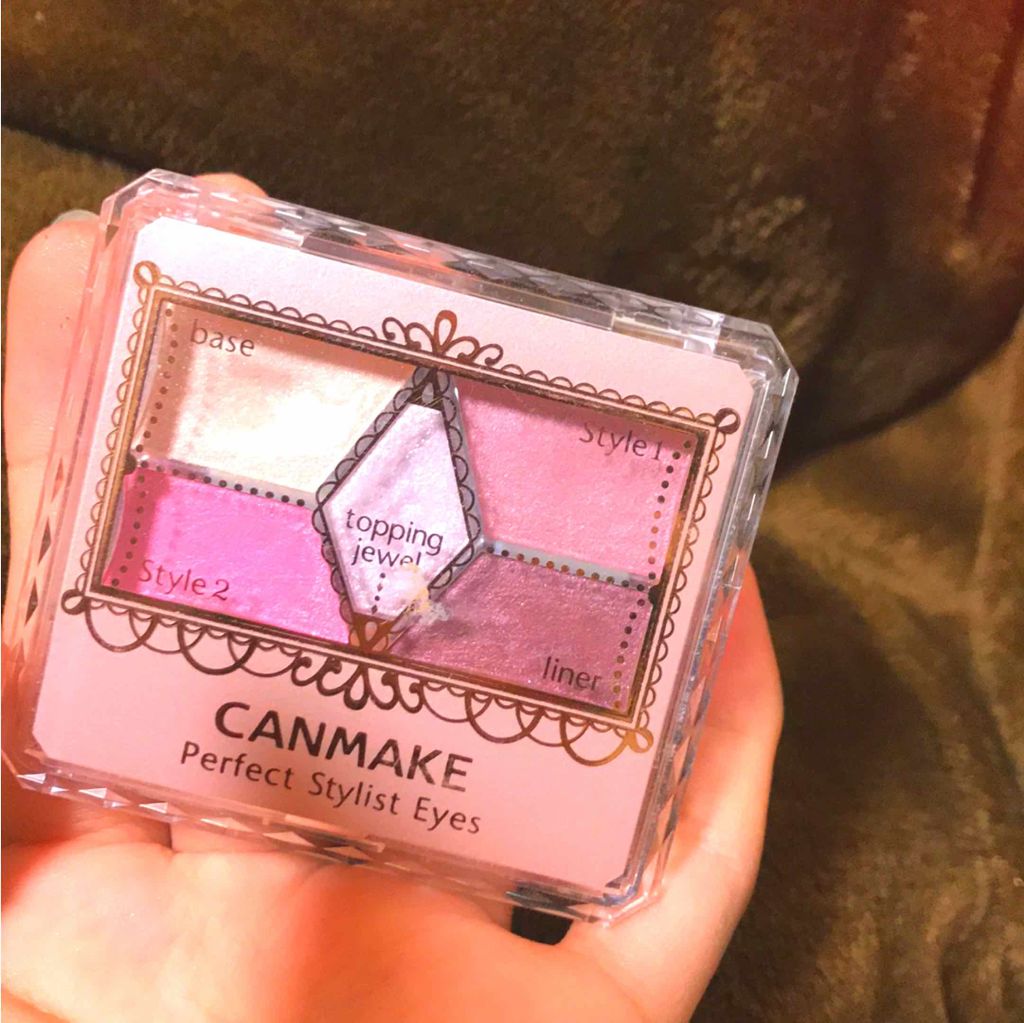 【旧品】パーフェクトスタイリストアイズ/キャンメイク/アイシャドウパレットを使ったクチコミ(1枚目)