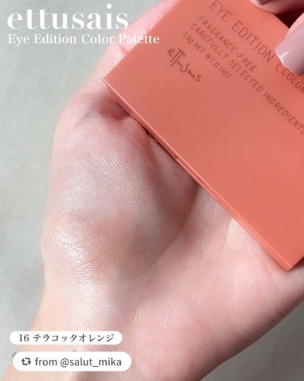エテュセ アイエディション(カラーパレット)/ettusais/アイシャドウパレットを使ったクチコミ(4枚目)