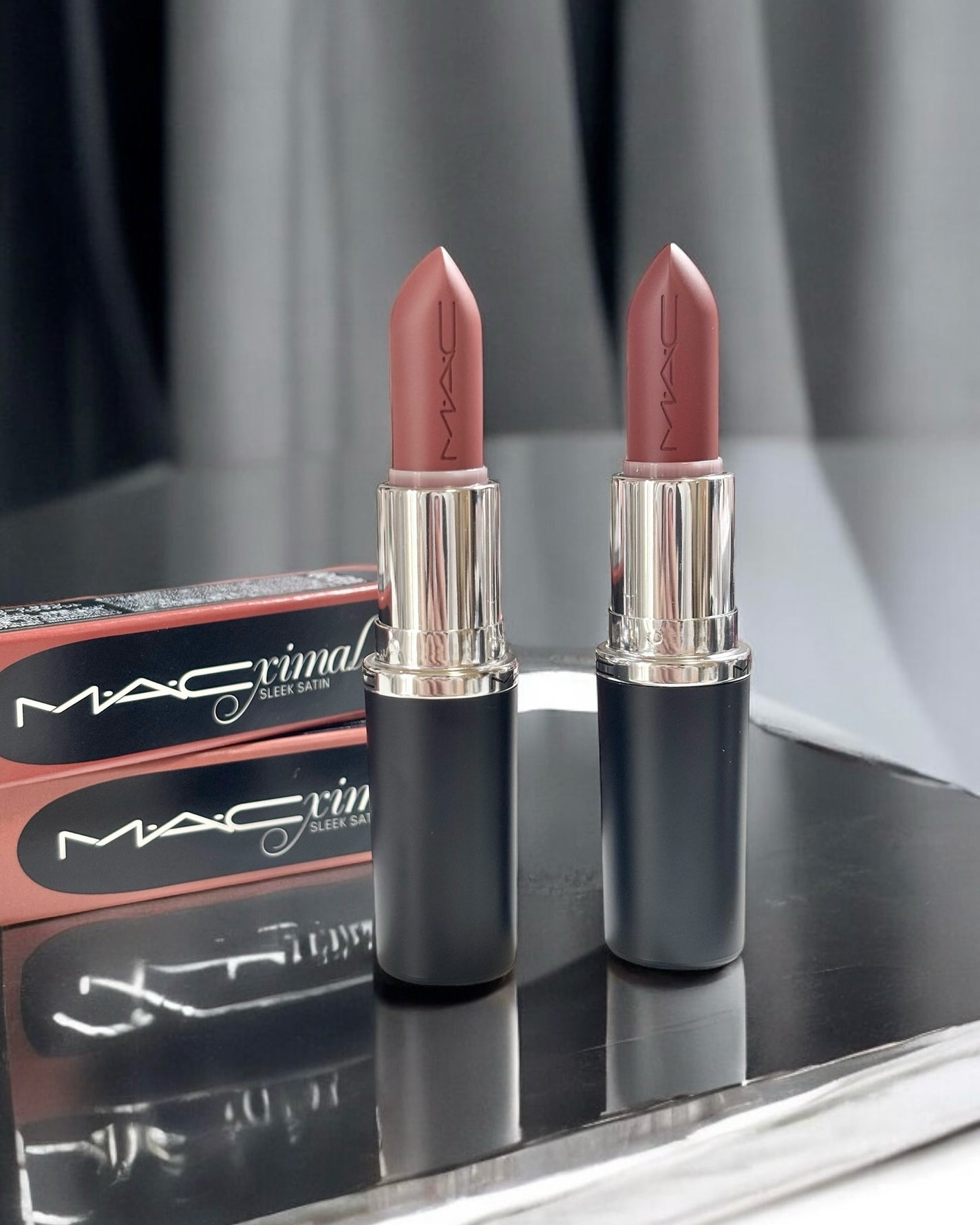マキシマル スリーク サテン リップスティック/M・A・C/口紅を使ったクチコミ(8枚目)