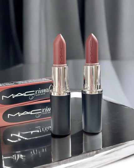 マキシマル スリーク サテン リップスティック/M・A・C/口紅を使ったクチコミ(8枚目)