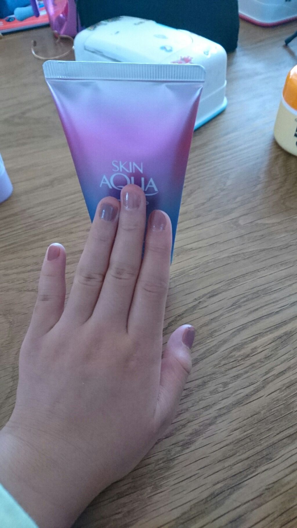 パラソーラ イルミスキンUVエッセンス(旧品)/パラソーラ/日焼け止め・UVケアを使ったクチコミ(3枚目)