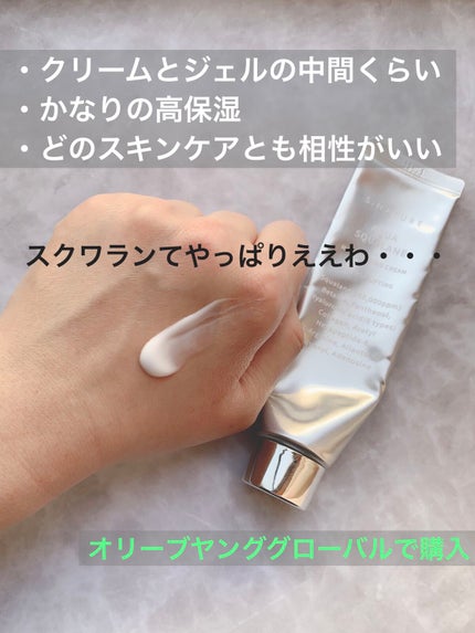 アクアスクワランモイスチャークリーム/S.NATURE/フェイスクリームを使ったクチコミ(2枚目)