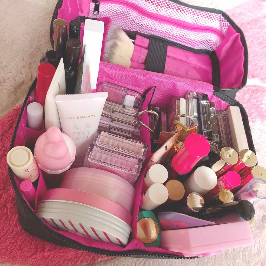 NMB48吉田朱里プロデュースオールインワンBIGメイクポーチ/主婦の友社/雑誌を使ったクチコミ(2枚目)