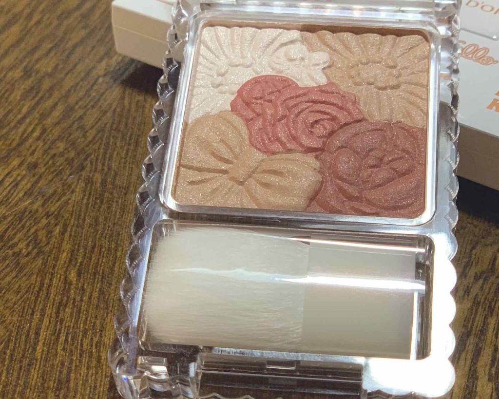 グロウフルールチークス/キャンメイク/パウダーチークを使ったクチコミ（1枚目）