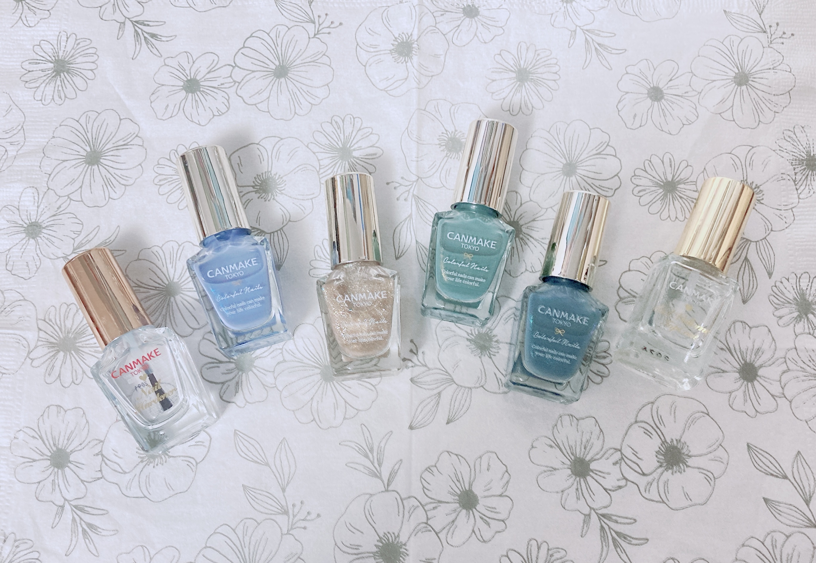 カラフルネイルズ/キャンメイク/マニキュアを使ったクチコミ（2枚目）