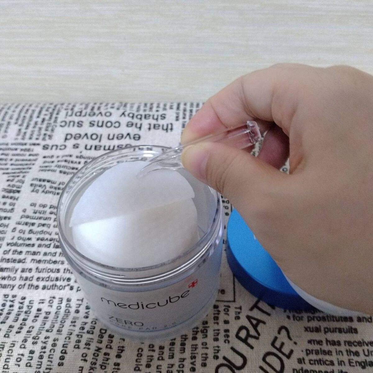 ゼロ毛穴パッド 2.0/MEDICUBE/トナーパッドを使ったクチコミ（2枚目）