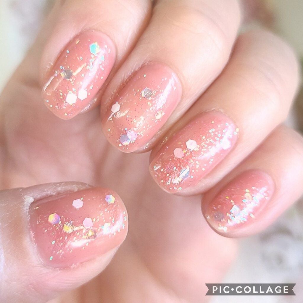 クイッククリスタルコート/ネイリスト/ネイルトップコートを使ったクチコミ(4枚目)