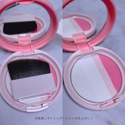 ブライトアップパウダー(サクラフローレット)/AYURA/パウダーチークを使ったクチコミ(8枚目)