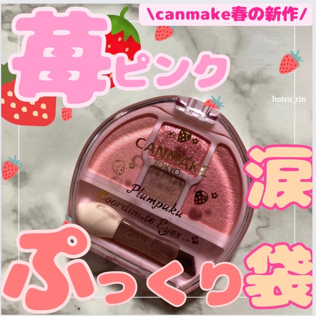 プランぷくコーデアイズ/キャンメイク/パウダーアイシャドウを使ったクチコミ(1枚目)