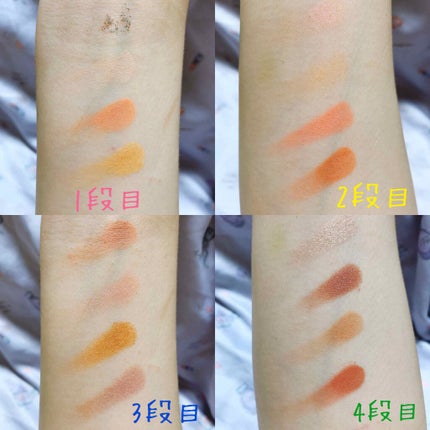 大英博物館 エジプトシリーズ アイシャドウパレット/ZEESEA/アイシャドウパレットを使ったクチコミ(2枚目)