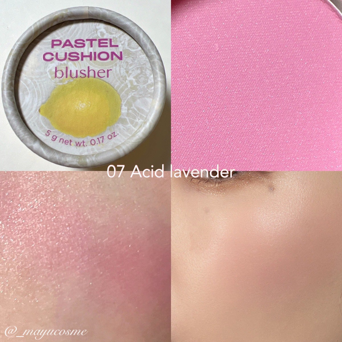 パステルクッションブラッシャー/THE FACE SHOP/パウダーチークを使ったクチコミ(9枚目)