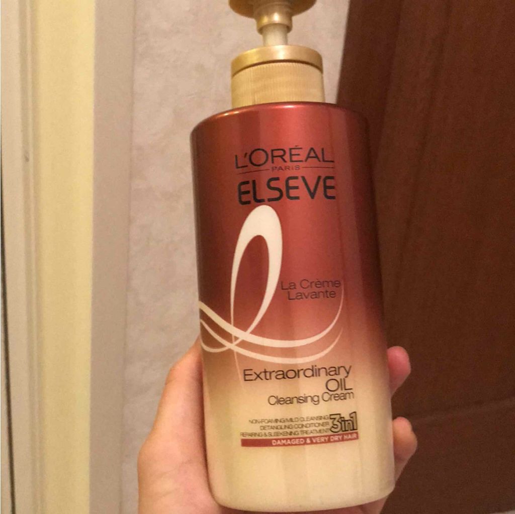 エクストラオーディナリー オイル ラ クレム ラヴォン クレンジング クリーム しっとり/ロレアル パリ/頭皮クレンジングを使ったクチコミ(1枚目)