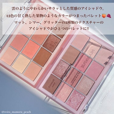 HOLIKA HOLIKA マイフェイブバイブアイパレットのクチコミ「アイシャドウ
⁡
⁡
⁡
⁡
2月下旬頃に発売された、春の新作アイシャドウ｢マイ フェイブ バ.....」（2枚目）