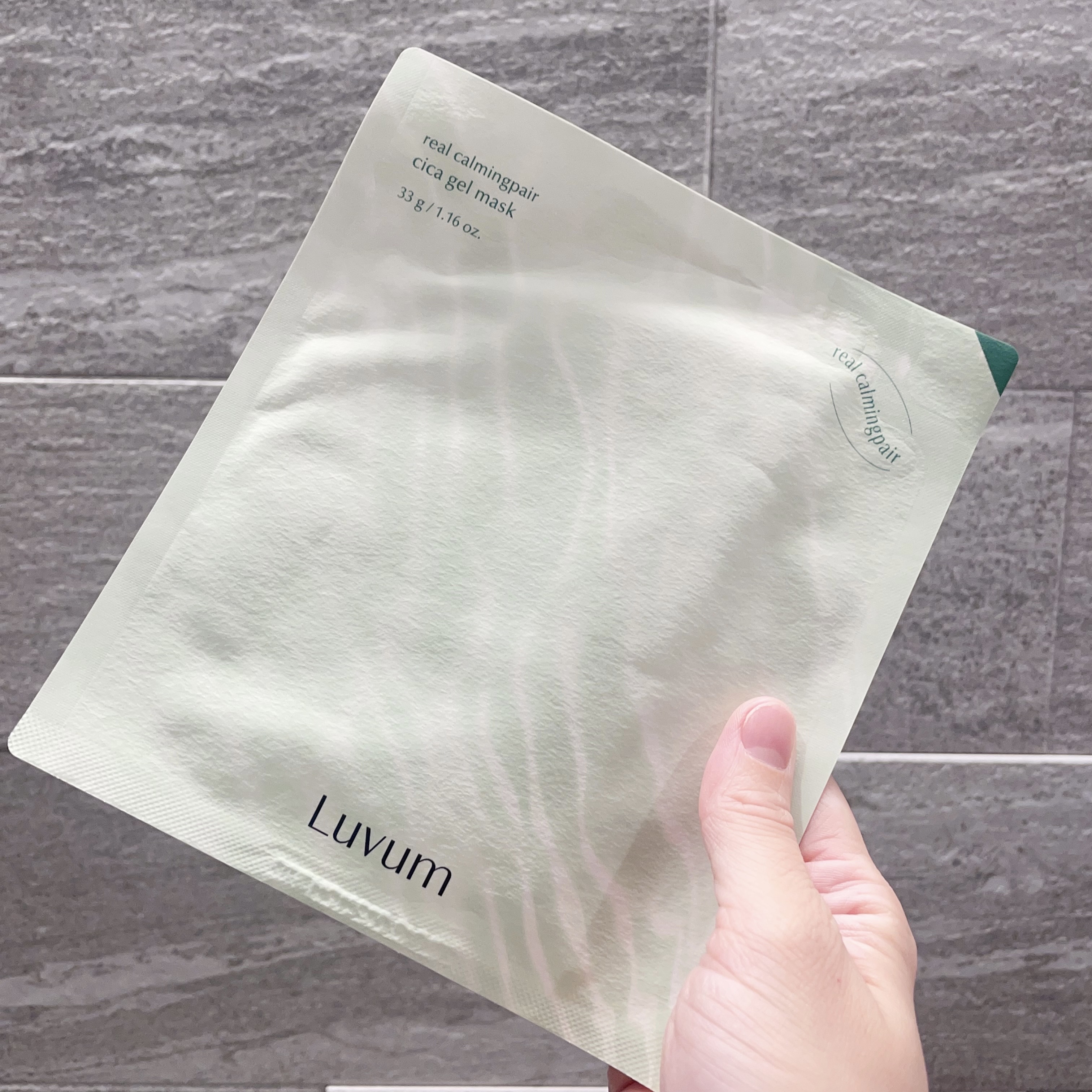 ラビューム カーミングペア シカゲルマスク/Luvum/シートマスク・パックを使ったクチコミ（1枚目）