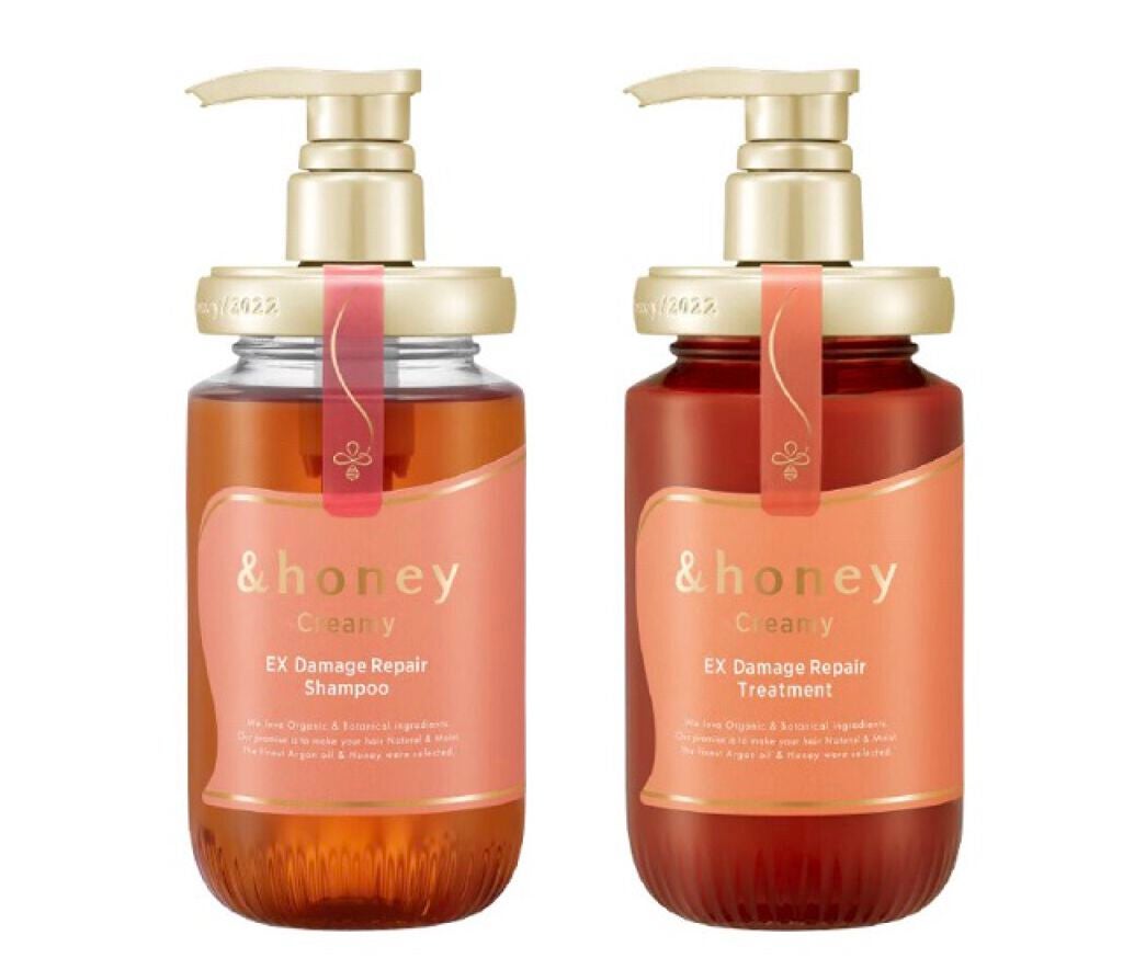 Creamy EXダメージリペアシャンプー1.0/ヘアトリートメント2.0/&honey/市販シャンプーを使ったクチコミ(1枚目)