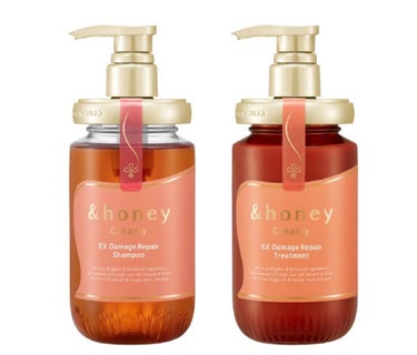 Creamy EXダメージリペアシャンプー1.0/ヘアトリートメント2.0/&honey/シャンプー・コンディショナーを使ったクチコミ（1枚目）