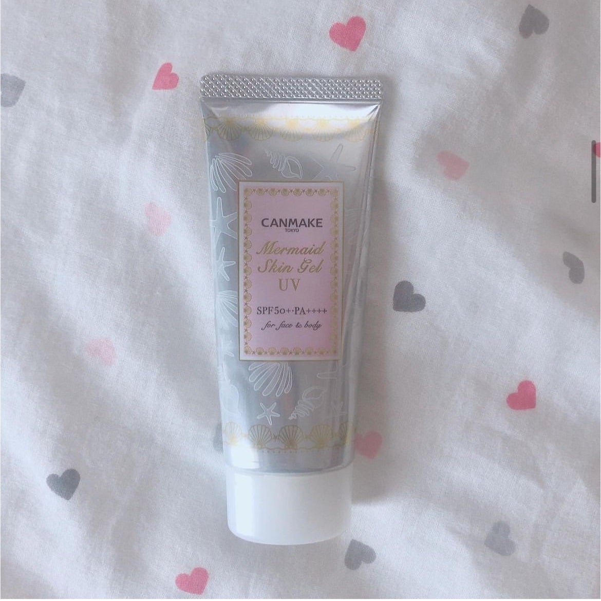 マーメイドスキンジェルUV/キャンメイク/日焼け止めジェルを使ったクチコミ(1枚目)