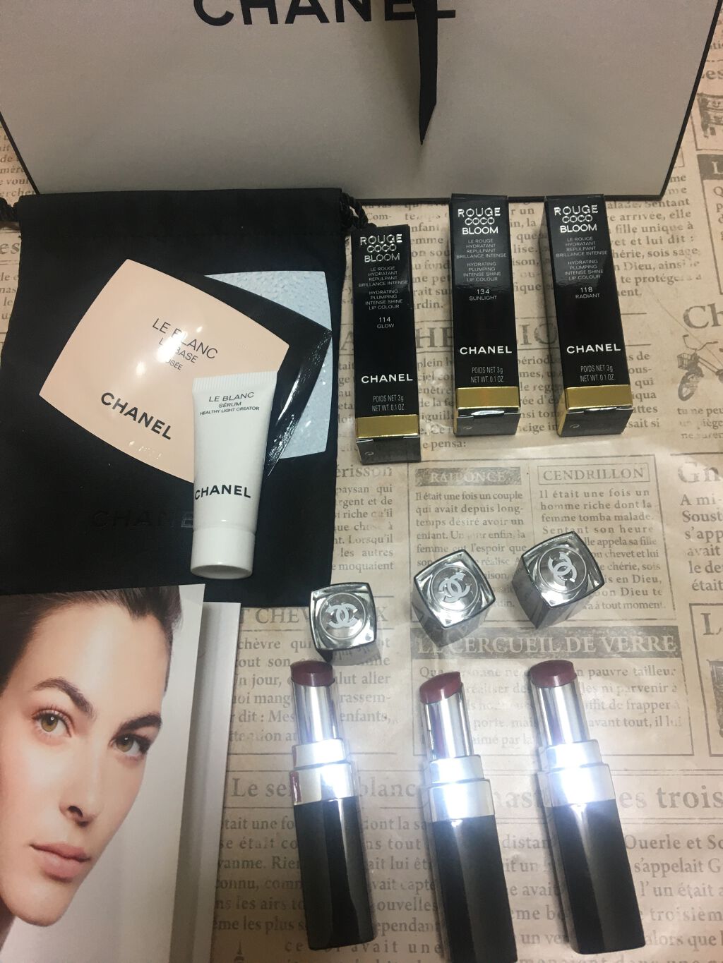 ルージュ ココ ブルーム /CHANEL/口紅を使ったクチコミ（1枚目）