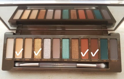 ネイキッドワイルドウェスト/アーバンディケイ/アイシャドウパレットを使ったクチコミ(8枚目)