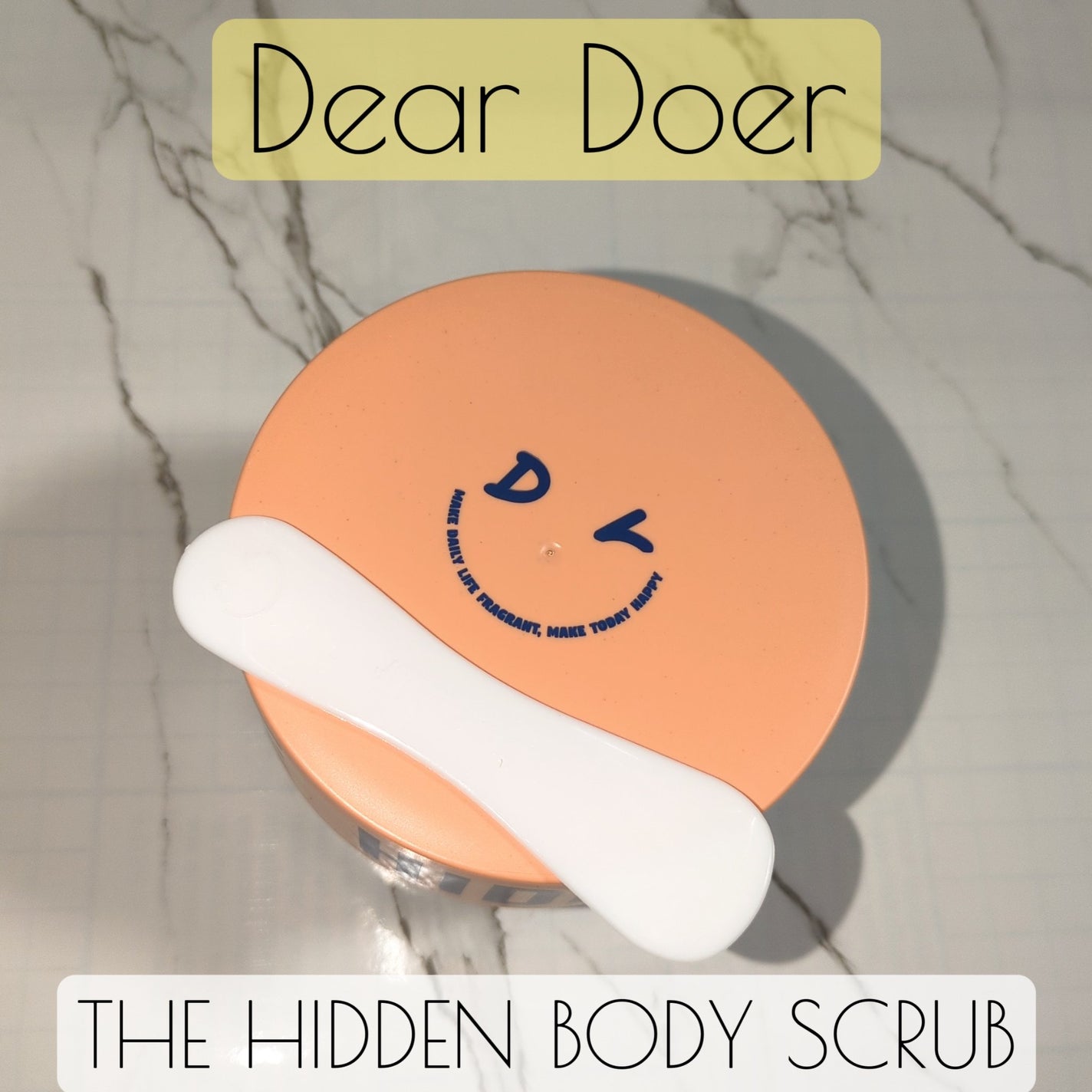 ボディスクラブ(パーライト×ソルト)/DearDoer/ボディスクラブを使ったクチコミ(1枚目)