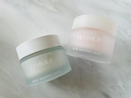 ローズウォーター スリーピングマスク/FEMMUE/フェイスクリームを使ったクチコミ(1枚目)