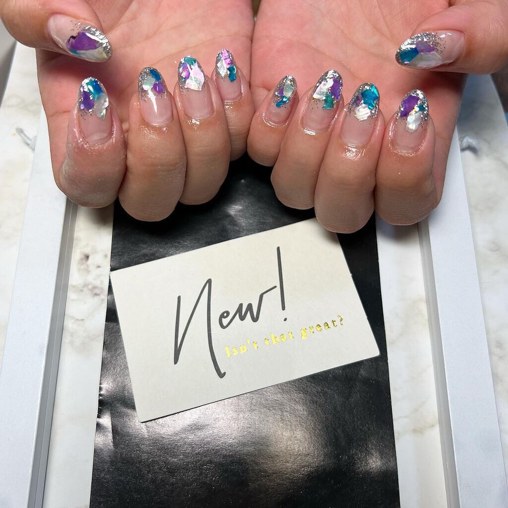 #シェルネイル,#夏ネイル,#ネイル,#ニュアンスネイル,#スカルプネイル,#ジェルネイル,#ママネイル,#ギャルネイル,#大人ネイル,#派手ネイル,#やり放題ネイル,#城陽ネイル,#京都ネイル,#大阪ネイル,#奈良ネイルのネイルデザイン