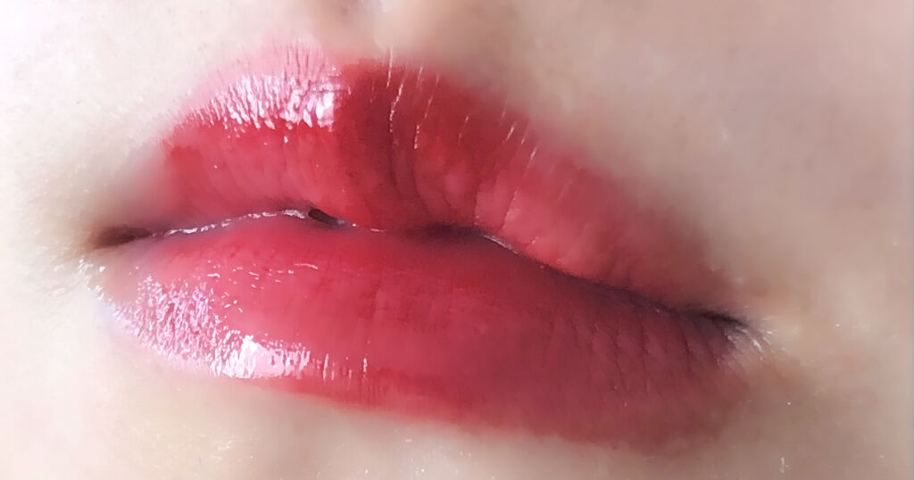 カラーステイ サテン インク/REVLON/口紅を使ったクチコミ（2枚目）