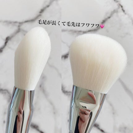 ディオール バックステージ パウダー ファンデーション ブラシ/Dior/メイクブラシを使ったクチコミ(5枚目)