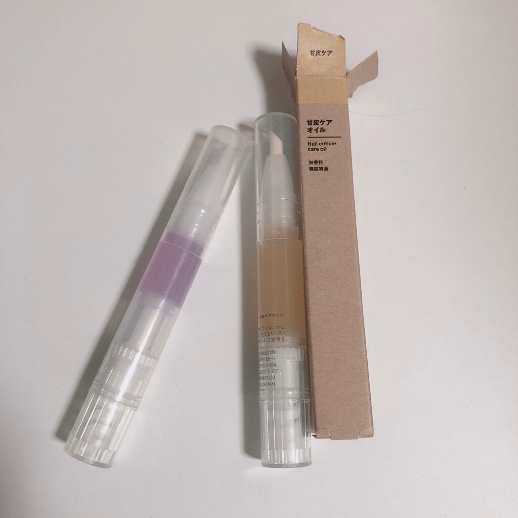 ネイルケアオイル/無印良品/ネイルオイル・トリートメントを使ったクチコミ(1枚目)