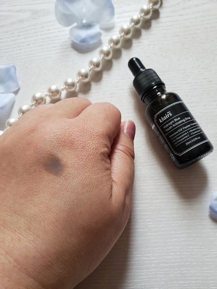 ミッドナイトブルーユースアクティベーティングドロップ(20ml)/Klairs/美容液を使ったクチコミ(3枚目)