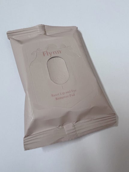 リセットリップアンドアイリムーバーパッド/Flynn/ポイントメイクリムーバーを使ったクチコミ(1枚目)