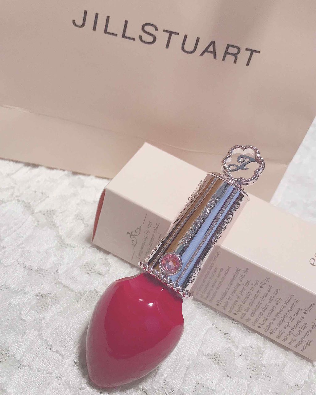 フォーエヴァージューシー オイルルージュ/JILL STUART/口紅を使ったクチコミ(1枚目)