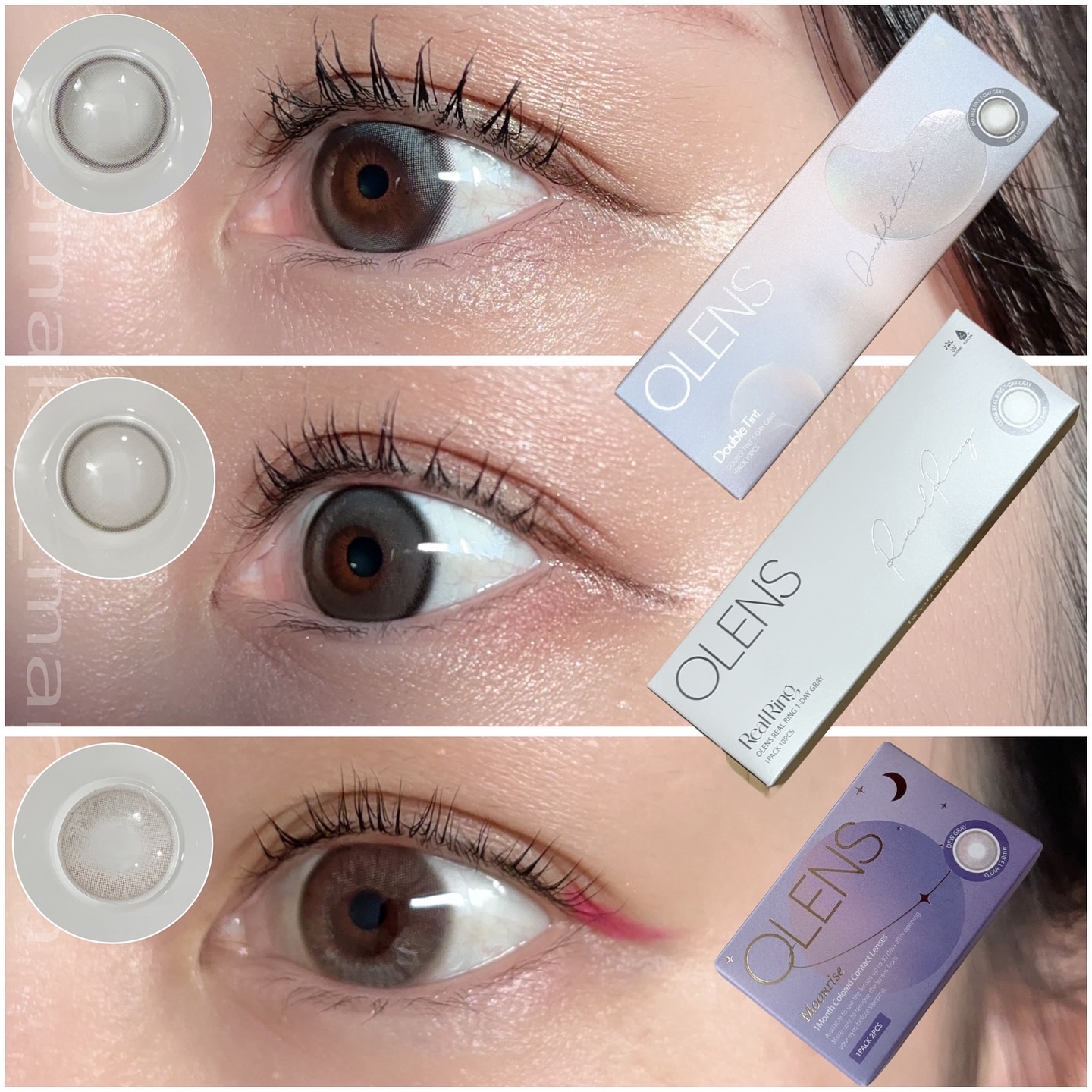 ムーンライズデュー/OLENS/１ヶ月（１MONTH）カラコンを使ったクチコミ（1枚目）