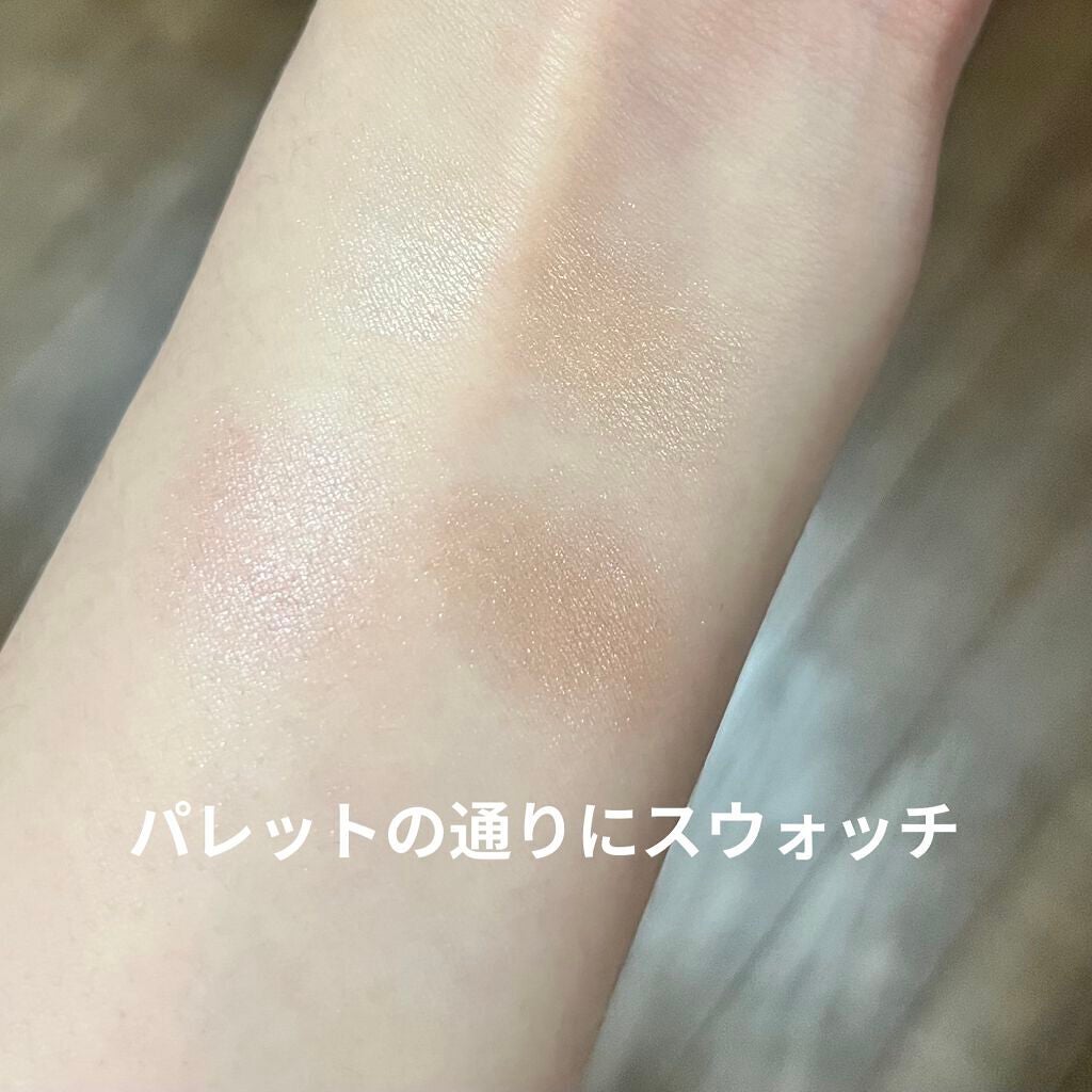 ディオール バックステージ フェイス グロウ パレット/Dior/ハイライトを使ったクチコミ(3枚目)