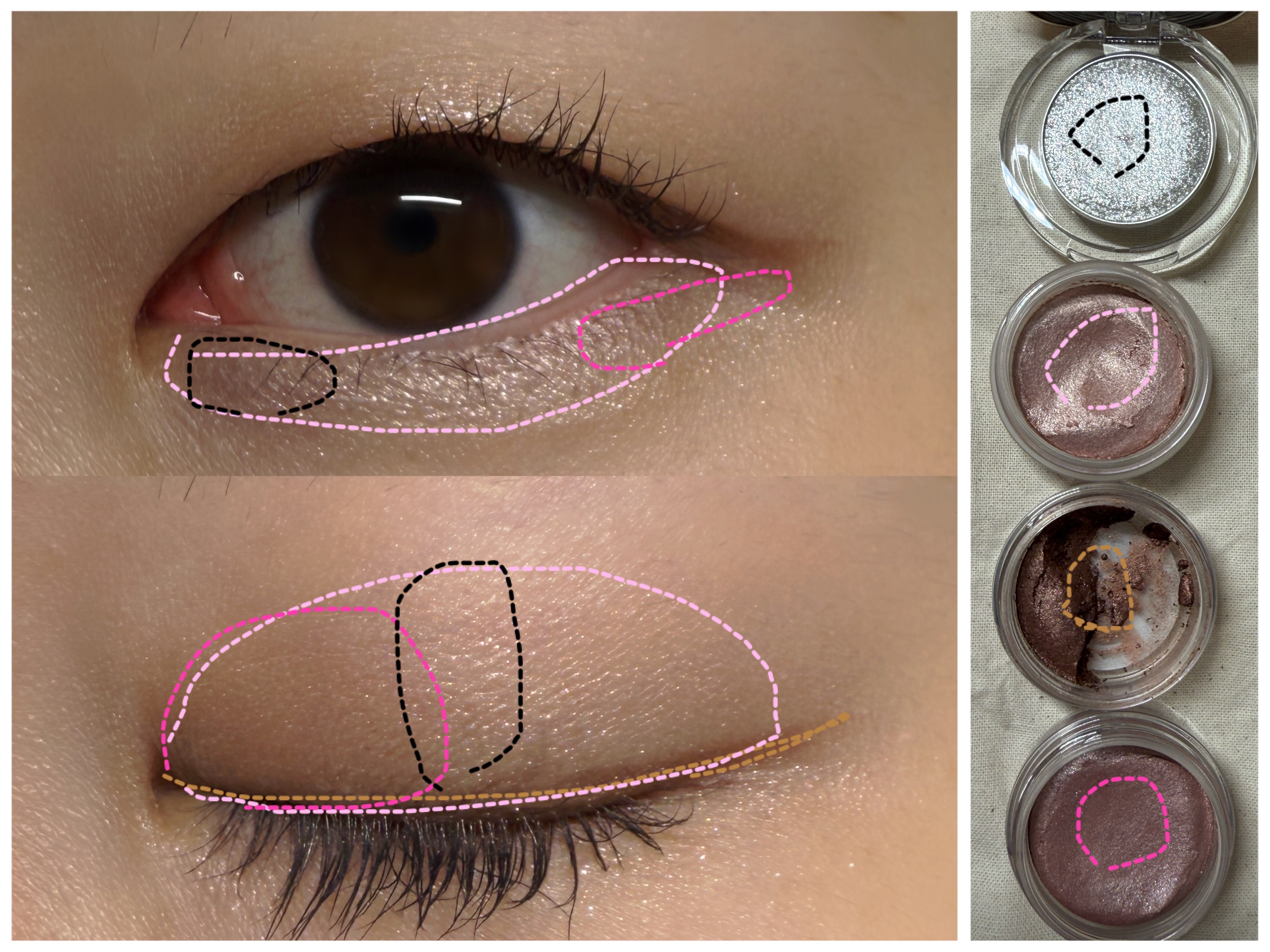 アイグロウ ジェム/DECORTÉ/ジェル・クリームアイシャドウを使ったクチコミ（2枚目）